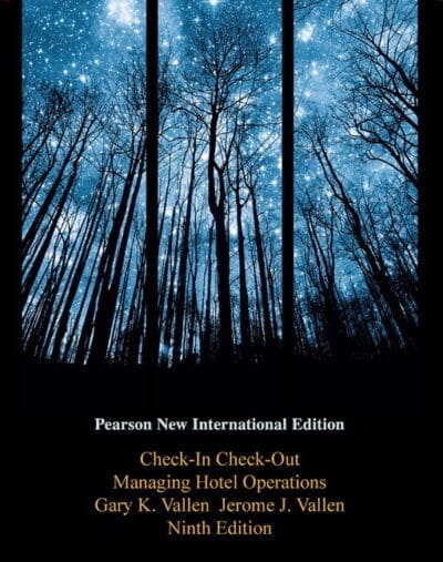 Check-in Check-Out: Managing Hotel Operations PNIE, 9th edition - Vallen