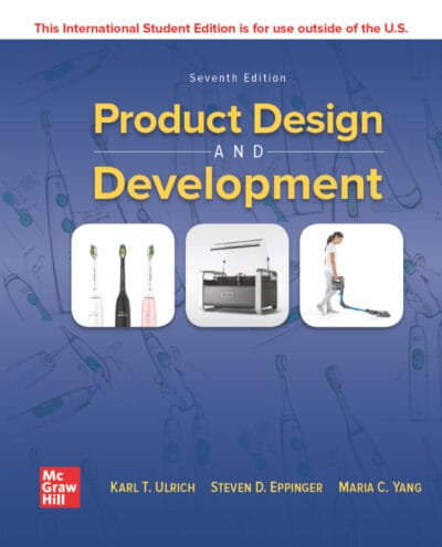 Product Design & Development 7th Edition - Ulrich/ Eppinger/ Yang