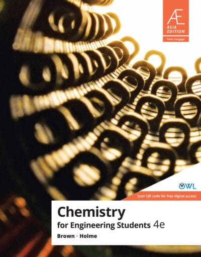 Chemistry For Engineering Students, 4th Edition (Asia Edition) - Brown/Holme
