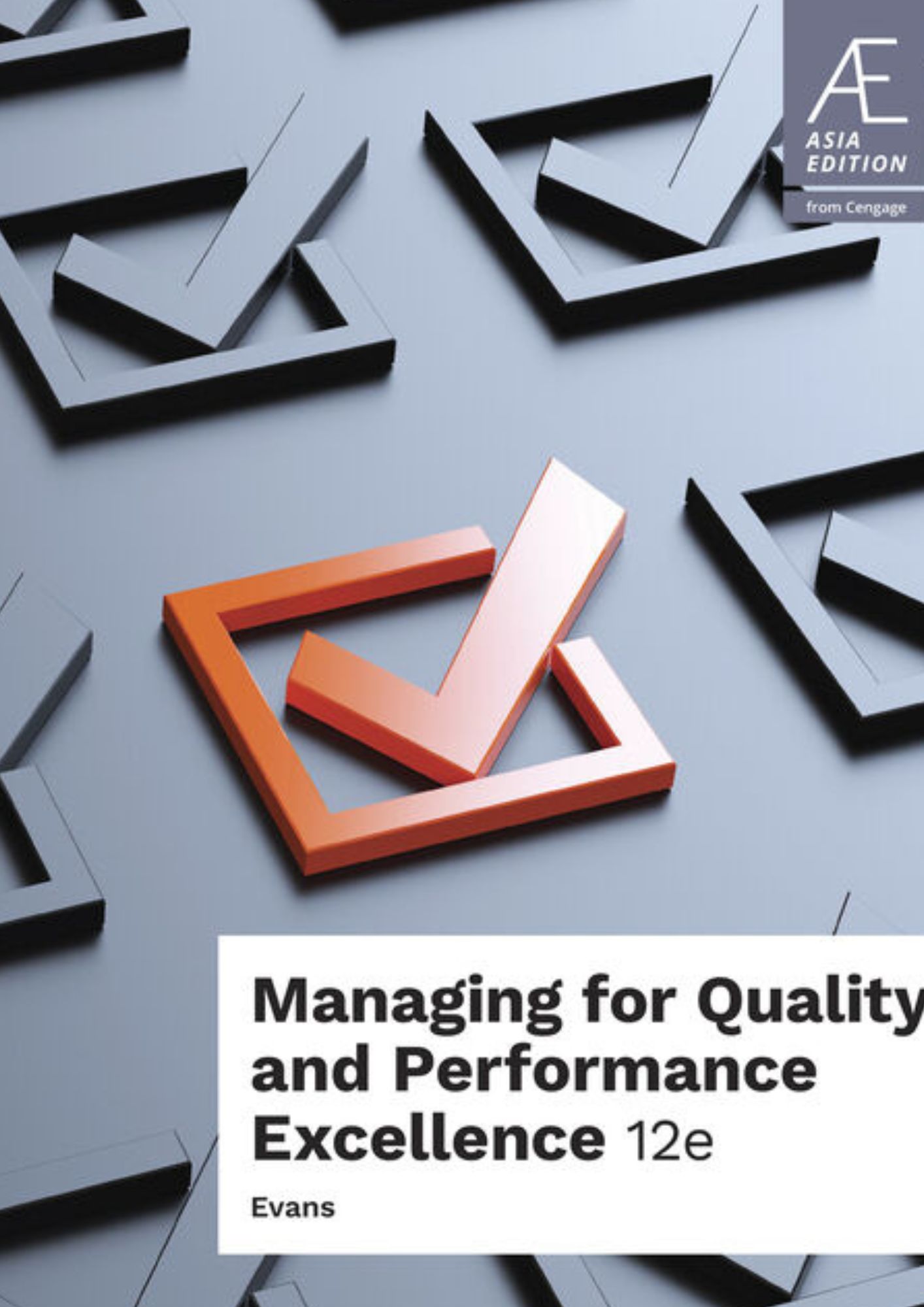 (eBook) Managing for Quality and Performance Excellence 12th Edition (12 Months Digital Access) - Evans